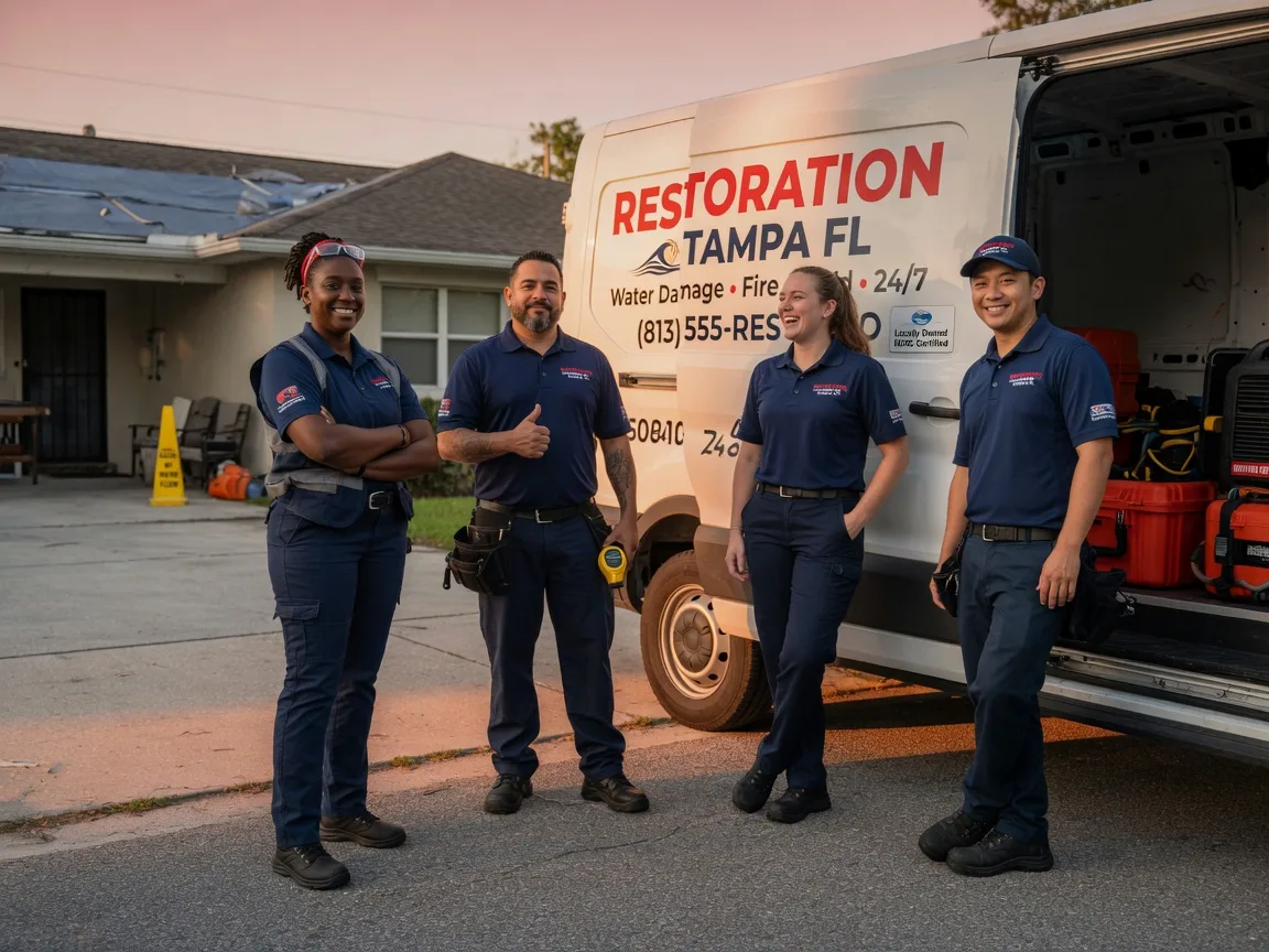 Water Damage Restoration company in Rule, TX
